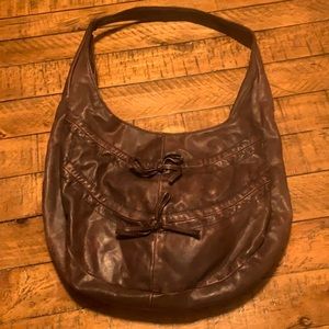 DKNY Brown Leather Handbag